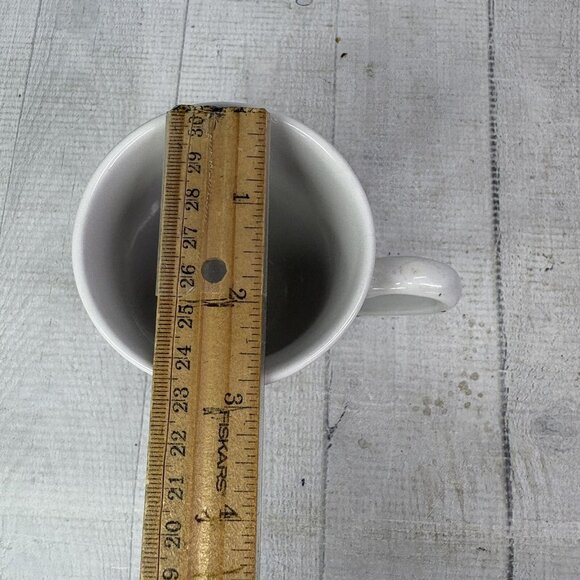 Vintage BUTTERFLY Cobalt Blue White Pedestal Ceramic 10oz Irish Coffee Mug Set 4 - Picture 10 of 16